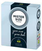 Mister Size 49 mm · ultratenké latexové kondomy (3 ks)