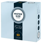 Mister Size 53 mm · ultratenké latexové kondomy (36 ks)