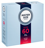 Mister Size 60 mm · ultratenké latexové kondomy (36 ks)