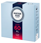 Mister Size 60 mm · ultratenké latexové kondomy (36 ks)