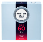 Mister Size 60 mm · ultratenké latexové kondomy (36 ks)