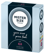 Mister Size 64 mm · ultratenké latexové kondomy XL (3 ks)