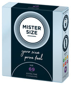 Mister Size 69 mm · ultratenké latexové kondomy XXL (3 ks)