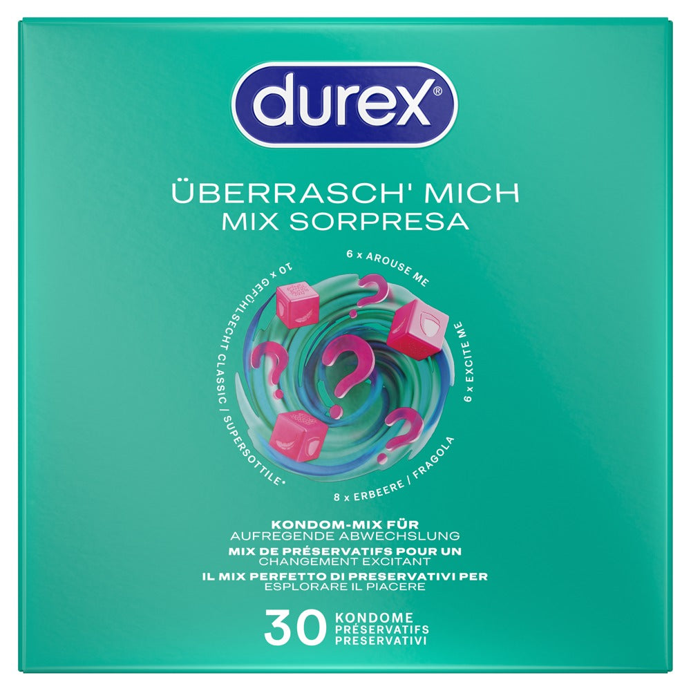 Durex Überrasch' Mich · mix kondomů (30 ks)