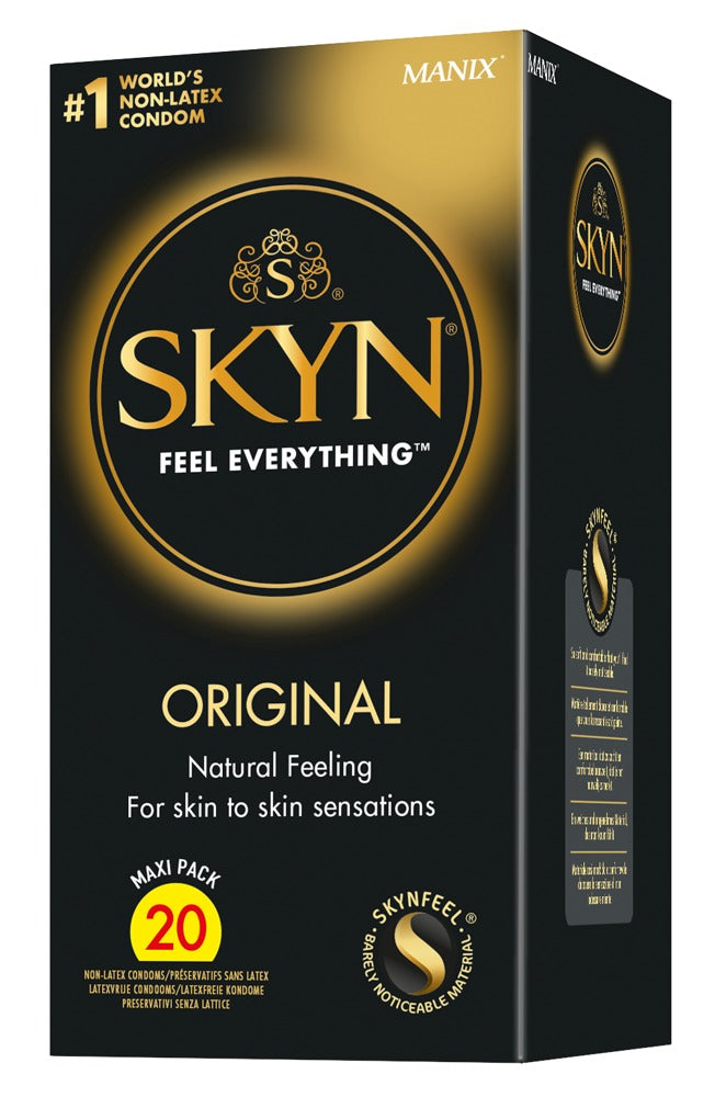 SKYN Original · kondomy bez latexu (20 ks)