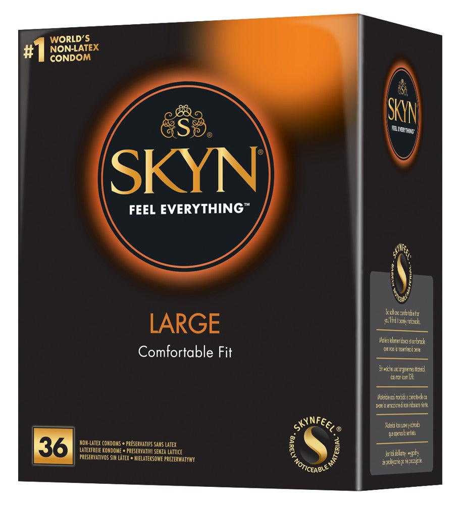 SKYN Large · bezlatexové kondomy větší velikosti (36 ks)