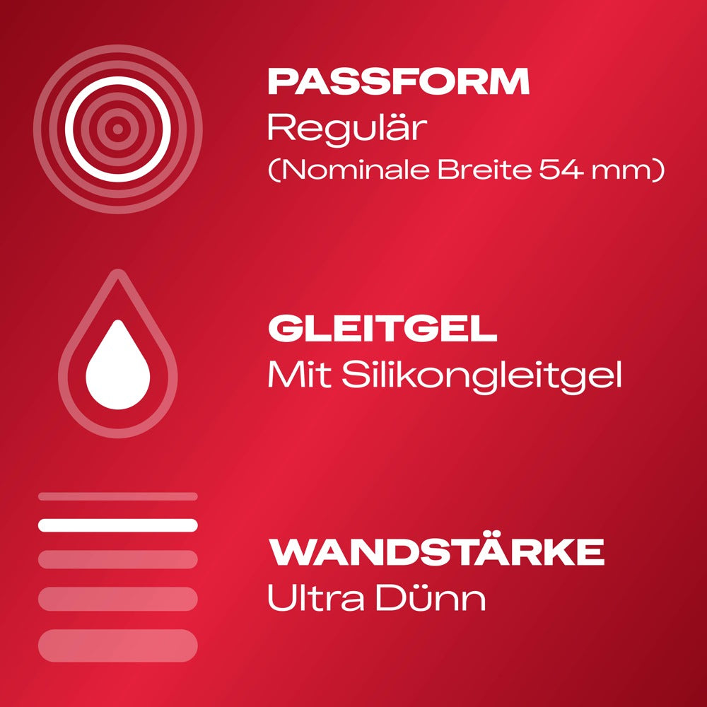 Durex Gefühlsecht Ultra · ultratenké kondomy (30 ks)