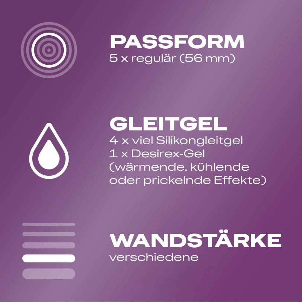 Durex Love Mix · mix kondomů v pěti variantách (18 ks)