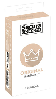 Secura Original · klasické kondomy (12 ks)