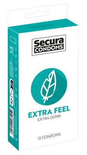 Secura Extra Feel · ultratenké kondomy (12 ks)