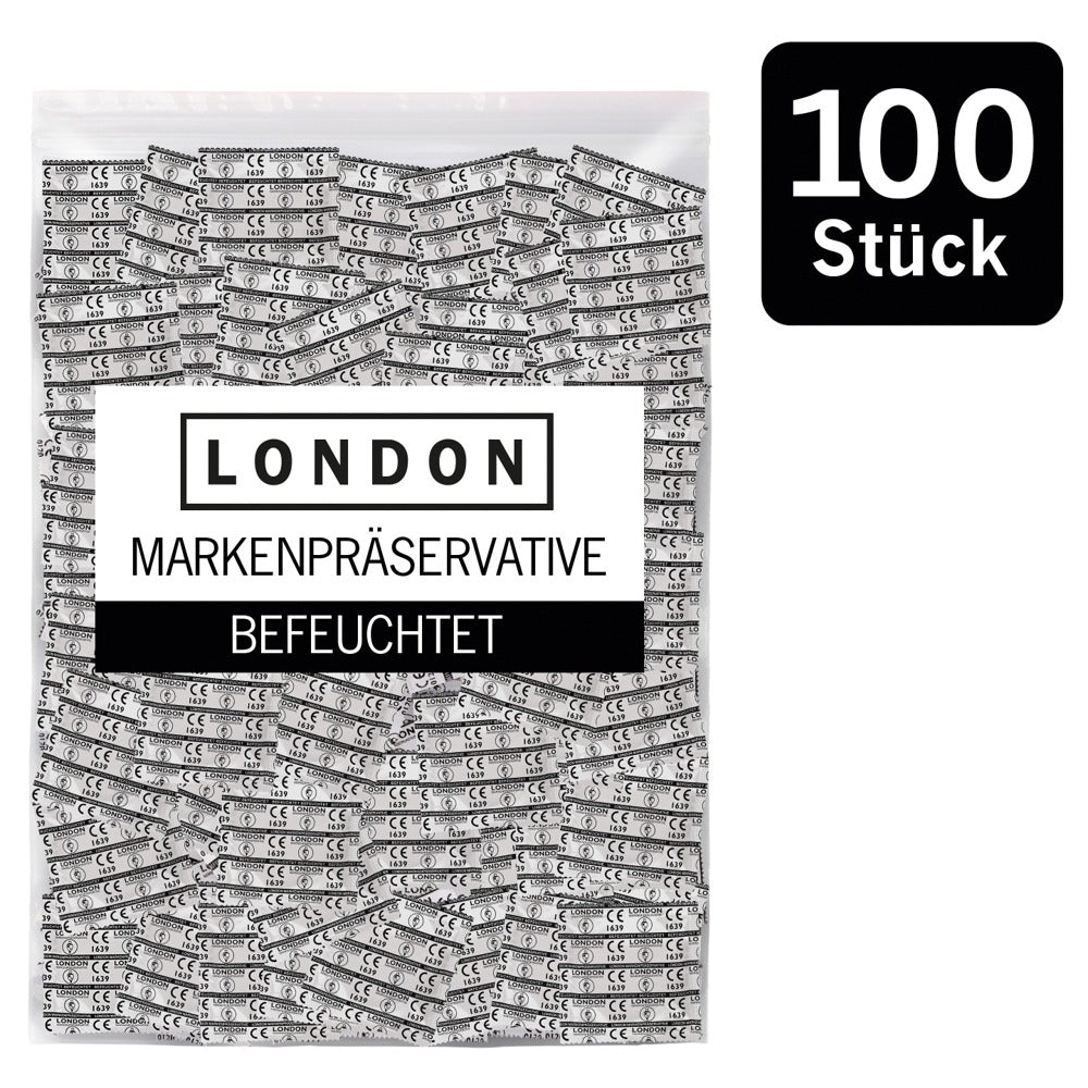 London Q600 · klasické kondomy v sáčku (100 ks)