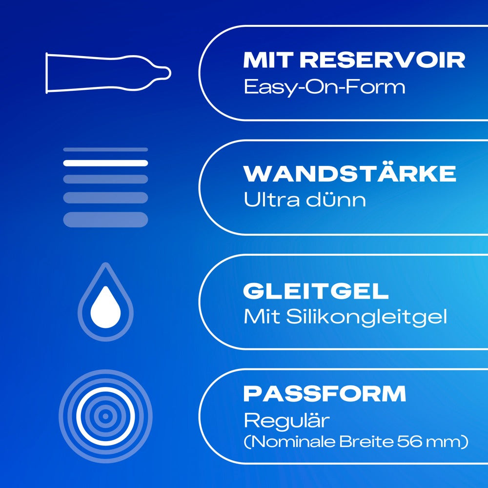 Durex Hautnah · ultratenké kondomy (10 ks)
