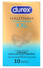 Durex Hautnah Extra Groß · ultratenké XXL kondomy (10 ks)