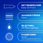 Durex Gefühlsecht Extra Groß · tenké XXL kondomy (10 ks)