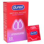 Durex Gefühlsecht Xtra Feucht · kondomy s extra lubrikací (10 ks)