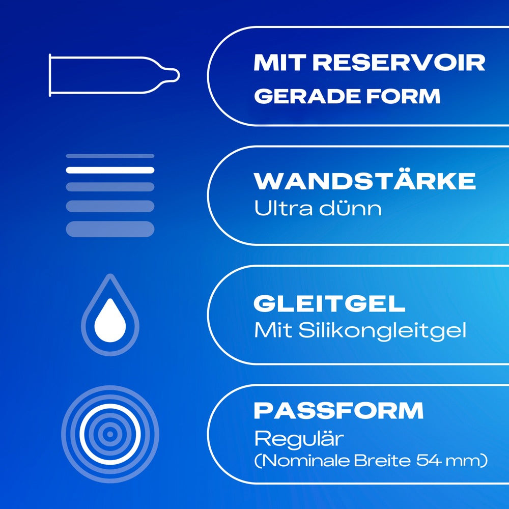 Durex Gefühlsecht Ultra Dünn · ultratenké kondomy (10 ks)