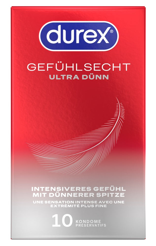Durex Gefühlsecht Ultra Dünn · ultratenké kondomy (10 ks)