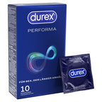 Durex Performa · kondomy s benzokainovým gelem (10 ks)