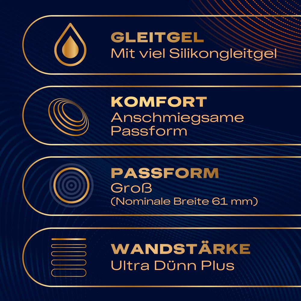 Durex Intensity Extra Groß · XXL kondomy bez latexu (8 ks)