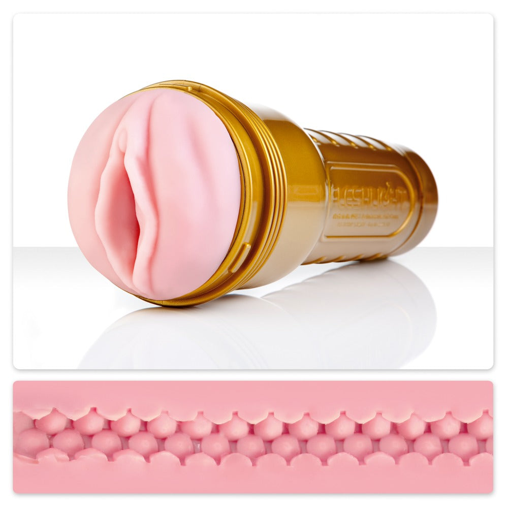Fleshlight Pink Lady STU · tréninkový masturbátor na výdrž