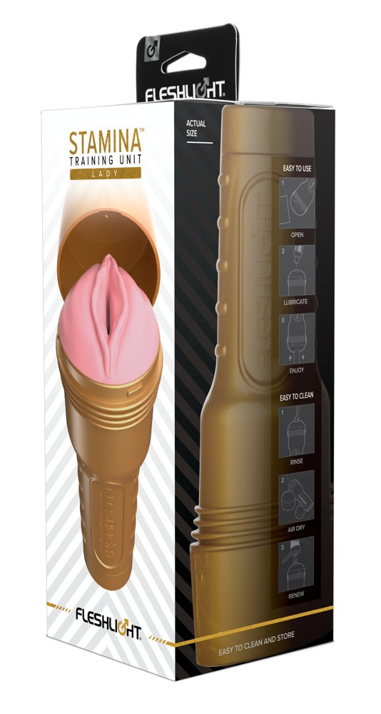 Fleshlight Pink Lady STU · tréninkový masturbátor na výdrž
