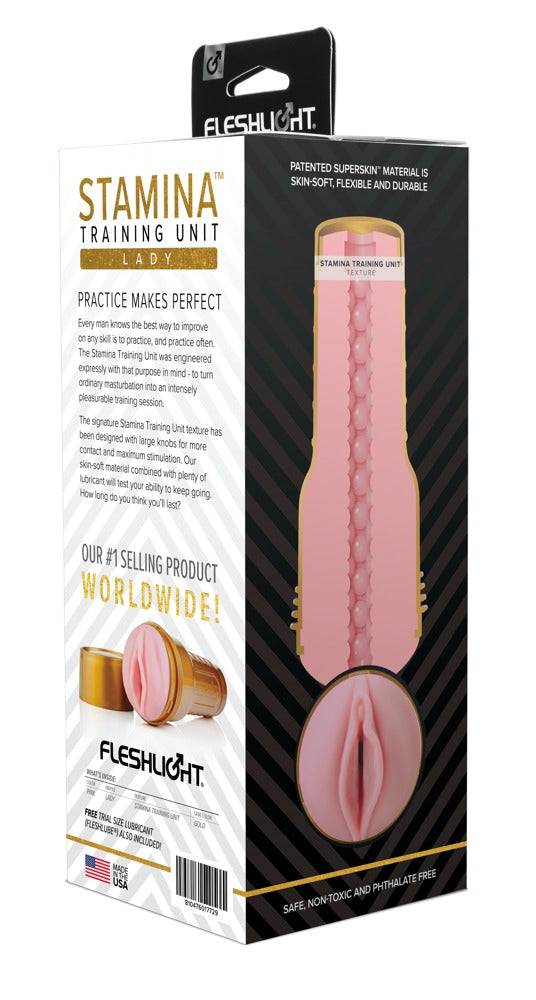 Fleshlight Pink Lady STU · tréninkový masturbátor na výdrž