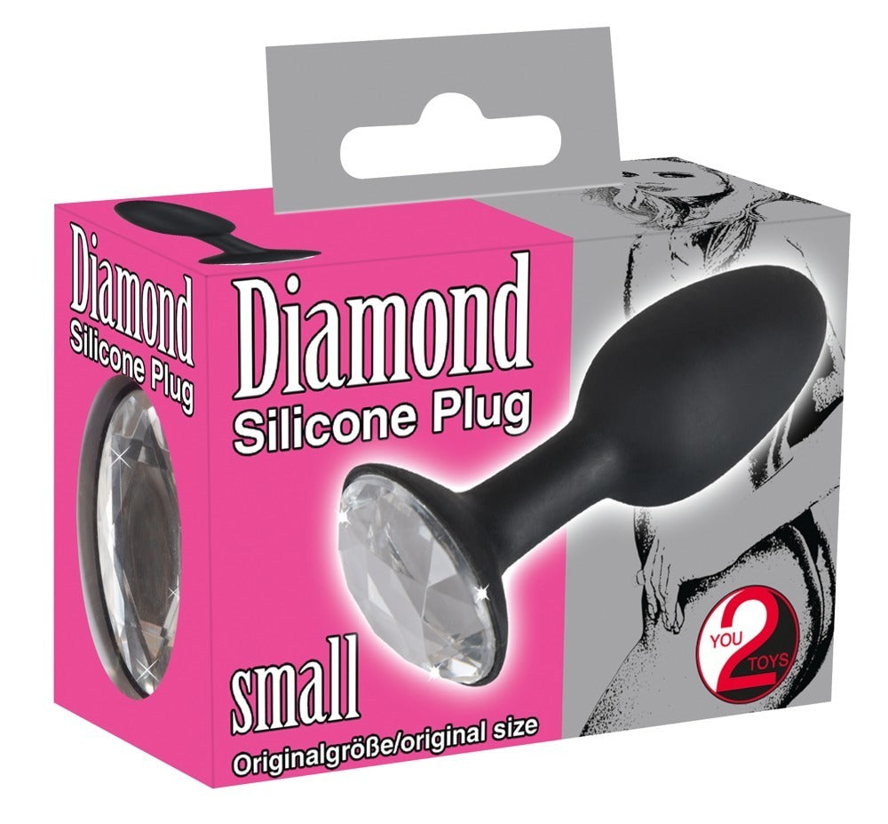 You2Toys Butt Plug Diamond S · anální kolík s ozdobným kamenem
