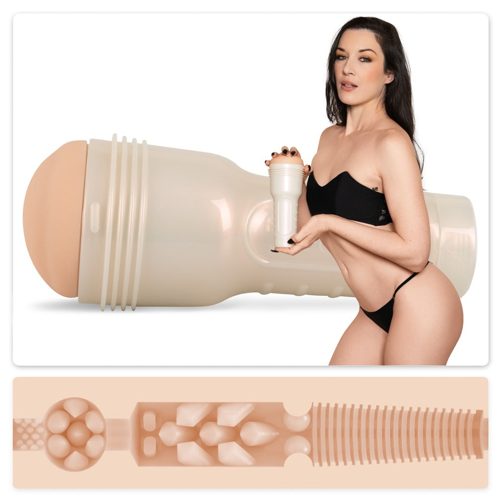 Fleshlight Stoya Destroya · masturbátor s náročnou strukturou