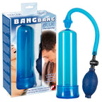 Bang Bang Penis Pump · vakuová pumpa na penis, modrá