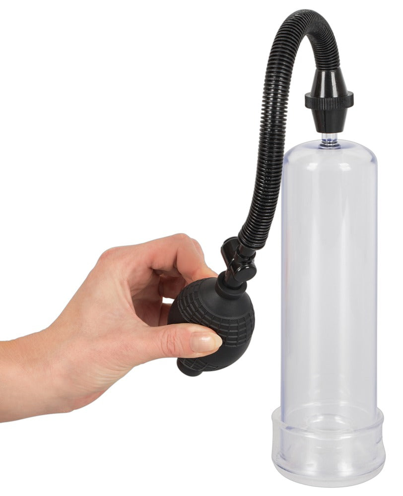 Bang Bang Penis Pump · vakuová pumpa na penis, průhledná