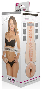 Fleshlight Dillion Harper Crush · masturbátor s odlitkem vaginy