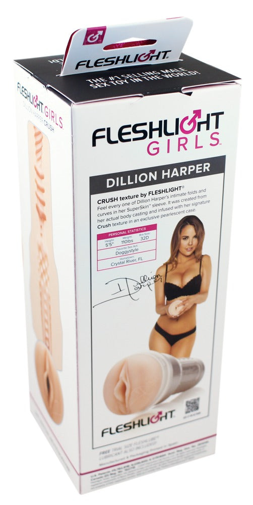 Fleshlight Dillion Harper Crush · masturbátor s odlitkem vaginy