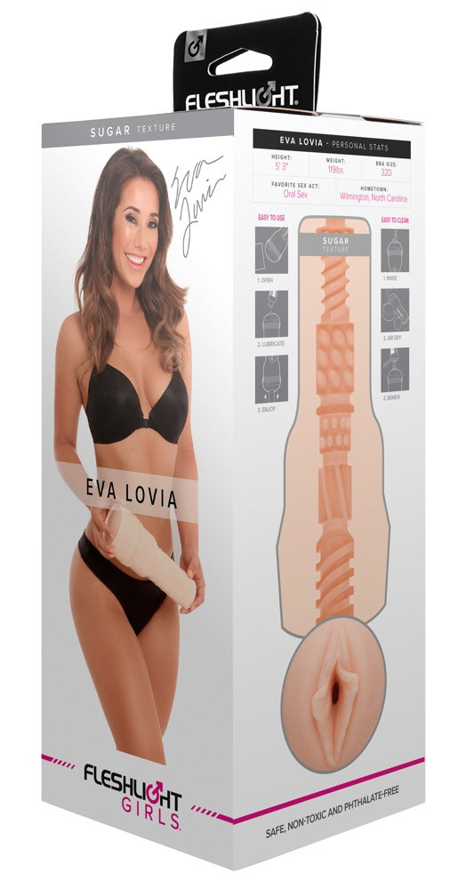 Fleshlight Girls Eva Lovia Sugar · masturbátor s vaginálním vstupem