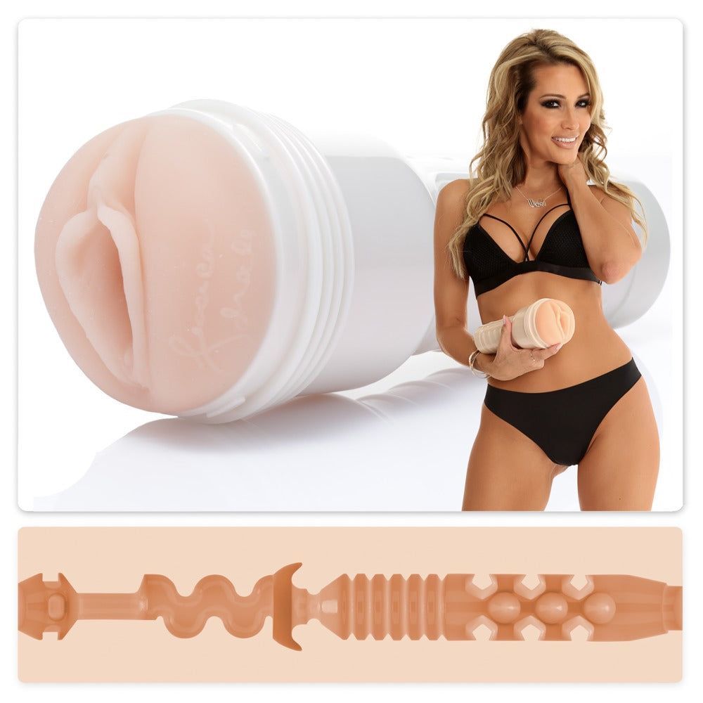 Fleshlight Jessica Drake Heavenly · masturbátor s vaginálním vstupem