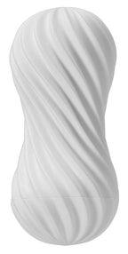 Tenga Flex Silky White · masturbátor s vakuovým efektem, bílá