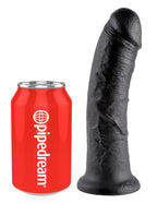 King Cock 8 inch · realistické dildo s přísavkou, černá