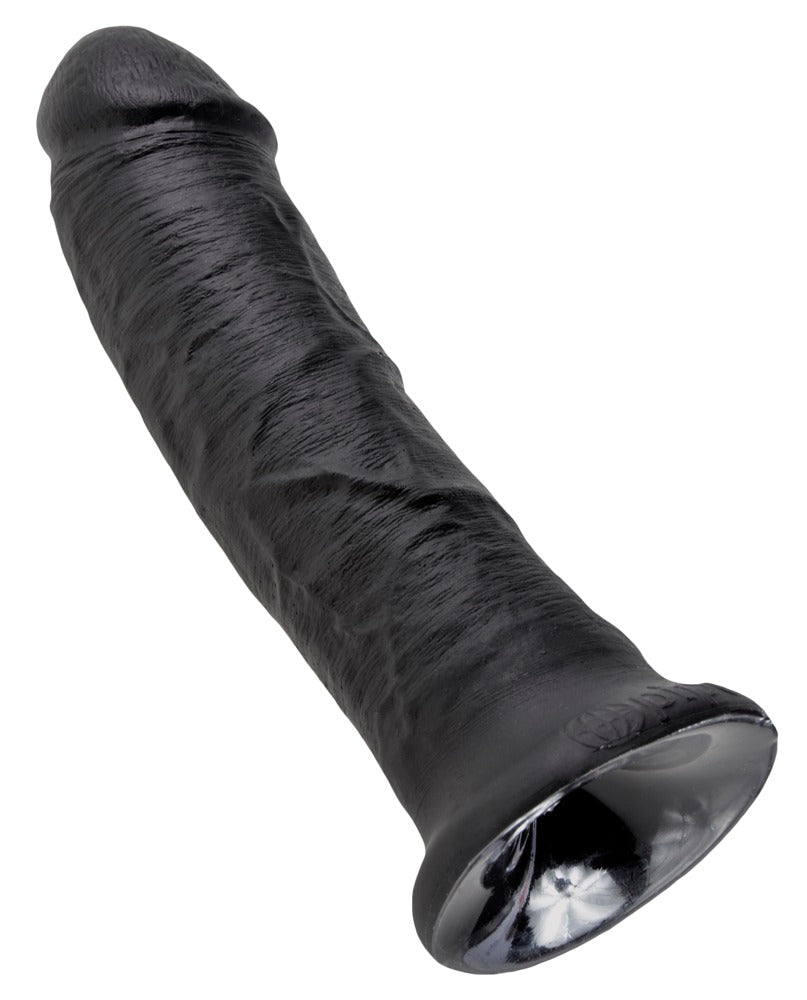 King Cock 8 inch · realistické dildo s přísavkou, černá
