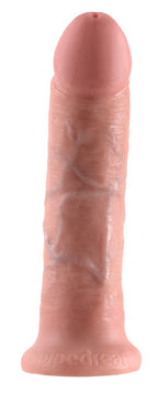 King Cock 8 inch · realistické dildo s přísavkou, světle tělová