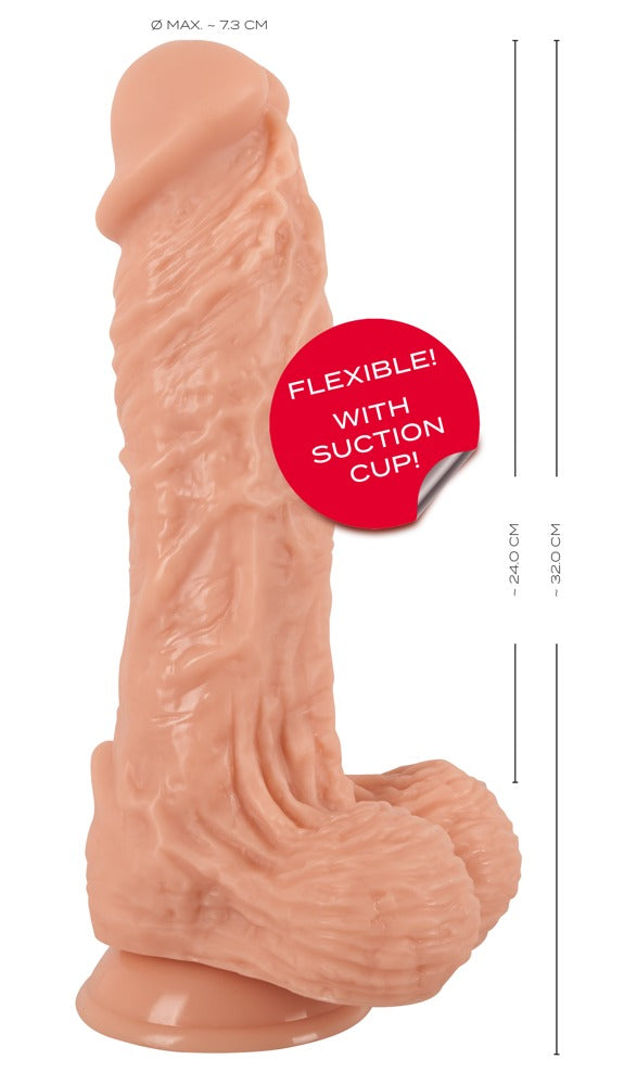 Realistixxx Giant XXL · obří realistické dildo s přísavkou