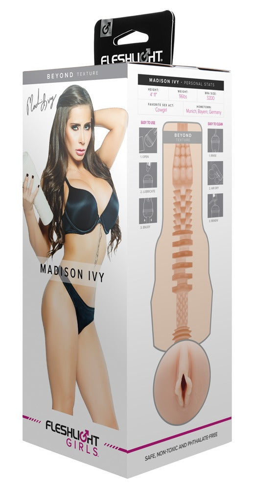 Fleshlight Madison Ivy Beyond · masturbátor s odlitkem vaginy