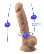Silexd Model 1 · realistické dildo s přísavkou · světle tělová