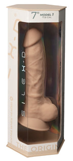 Silexd Model 1 · realistické dildo s přísavkou · světle tělová