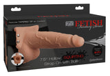 Fetish Fantasy Hollow Strap-on Squirting · duté připínací dildo · 21,6 cm