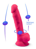 Silexd Model 1 · realistické dildo s přísavkou · růžová