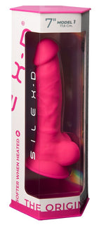Silexd Model 1 · realistické dildo s přísavkou · růžová
