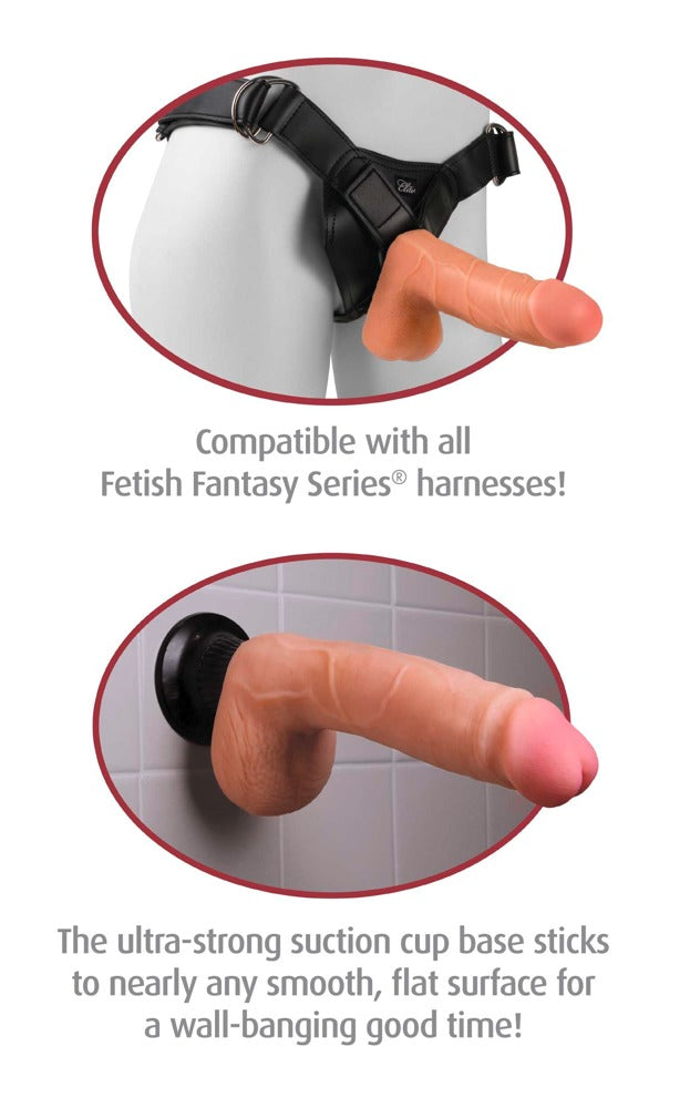 Real Feel Deluxe No. 1 · realistický vibrátor s přísavkou