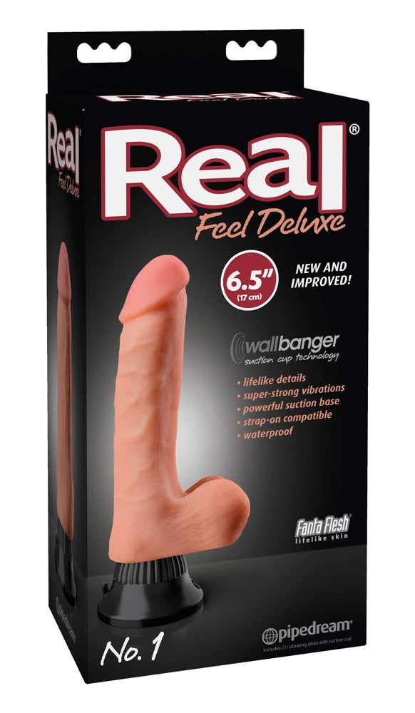 Real Feel Deluxe No. 1 · realistický vibrátor s přísavkou