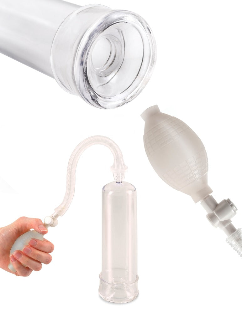 Pump Worx Beginner's Power Pump · penisová pumpa · čirá