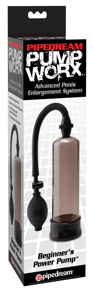 Pump Worx Beginner's Power Pump · penisová pumpa · kouřová
