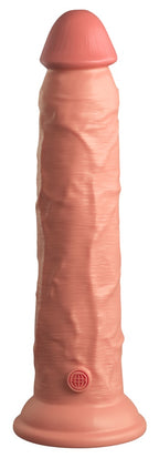 King Cock Elite 9 Dual Density Vibrating Cock · vibrátor s dálkovým ovládáním